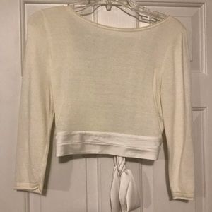 Jenny Yoo Collection wrap sweater wedding